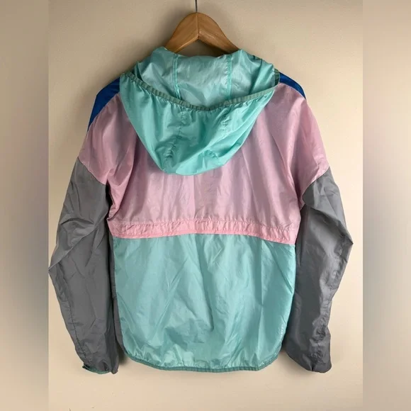 Cotopaxi Teca Half Zip Hooded Windbreaker Anorak Jacket Women Small Kangaroo FLW - Picture 2 of 11